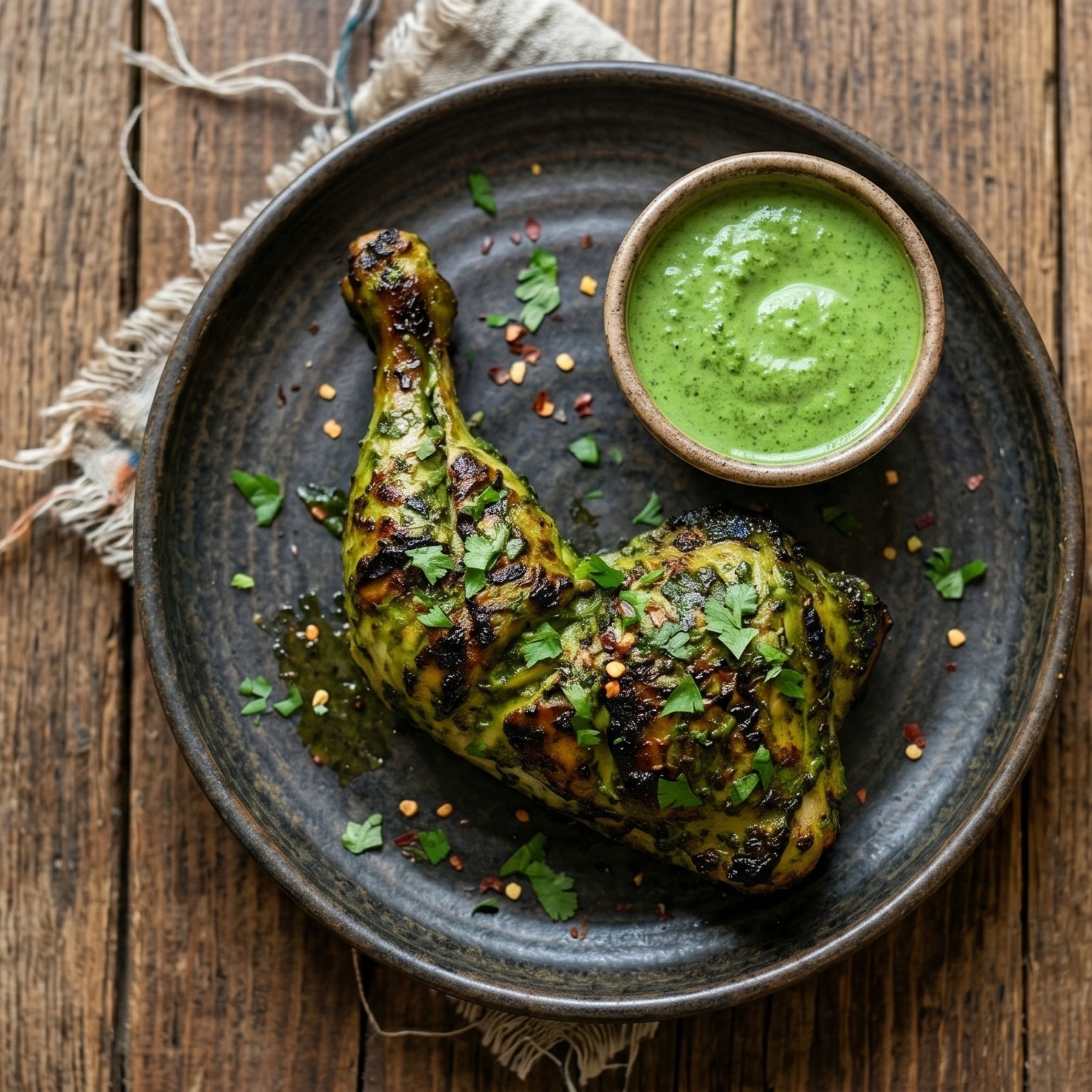 Hariyali Chicken