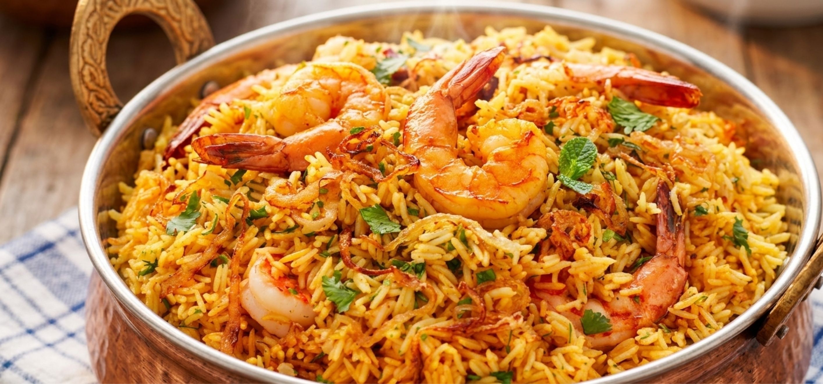 Shrimp Biryani